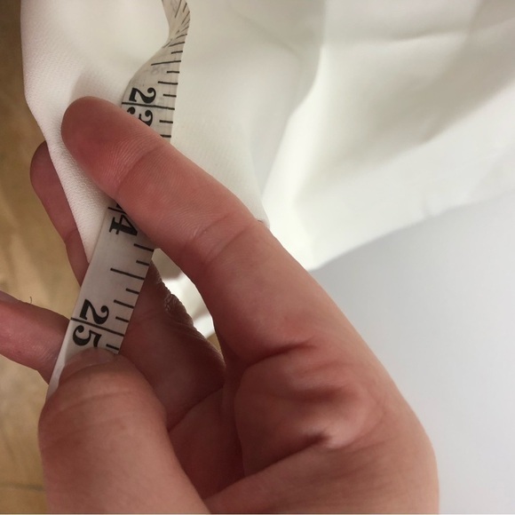 Joie White Cropped Wide Leg Pleated Pants NWT Sz 12 Women’s - Picture 7 of 10